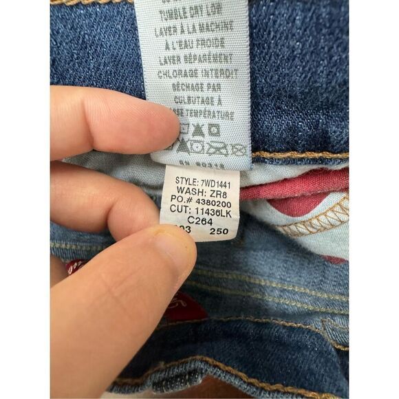 Lucky Brand Amber Sweet n Low Denim Jeans Size 6/28 - Picture 7 of 7